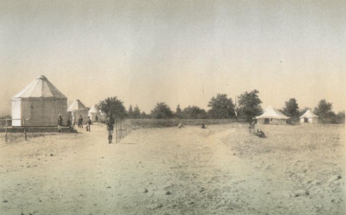 Muddapur, India: the Italian expedition for the 1874 Venus transit