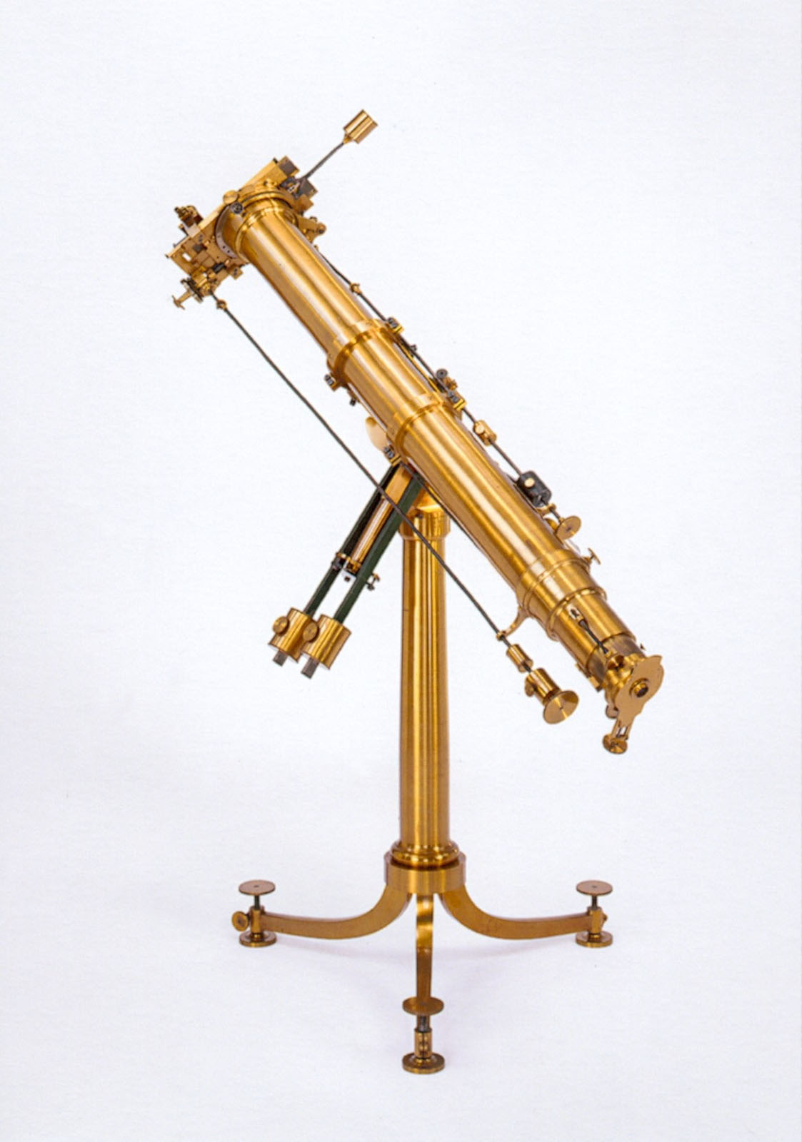 Heliometer by G & S Merz, used in the 1874 Dutch expedition on Reunion