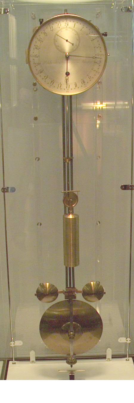 Astronomical pendulum by Utzschneider und Fraunhofer, used by the 1874 Dutch expedition on Reunion