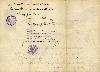 William Bell's Department of State Introduction, August 31, 1882 - inside of document