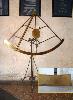 Movable quadrant by S. Menini - Bologna, 1710: brass and iron, radius 100 cm.