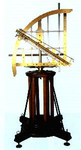 Quadrant by Georg Friedrich Brander, used for the 1761 transit by P. v. Osterwald