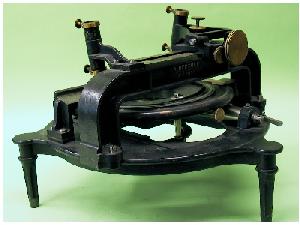 Plate measuring machine by Repsold & Sohne, used for the 1874 Dutch expedition at Reunion