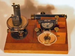 Instrument for transits by Stackpole, 1874