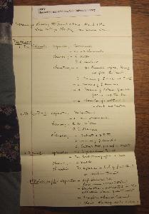 Leonard Waldo's Plans for Observing the Transit of Venus, 1882, Page 1