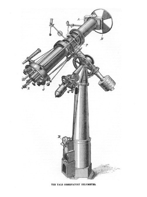 The Yale Heliometer manufactured by Repsold in 1882 for viewing Transit of Venus in December 1882.